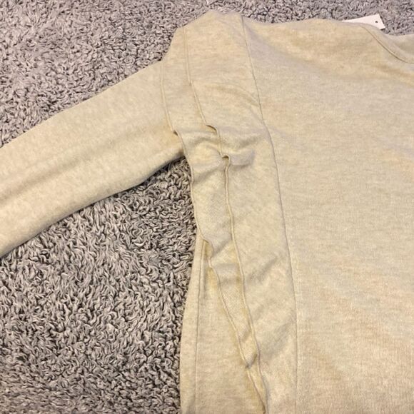 NWT AMERICAN RAG M Rayon Blend Oversized Slouchy Ruffled Sweater - Picture 9 of 12